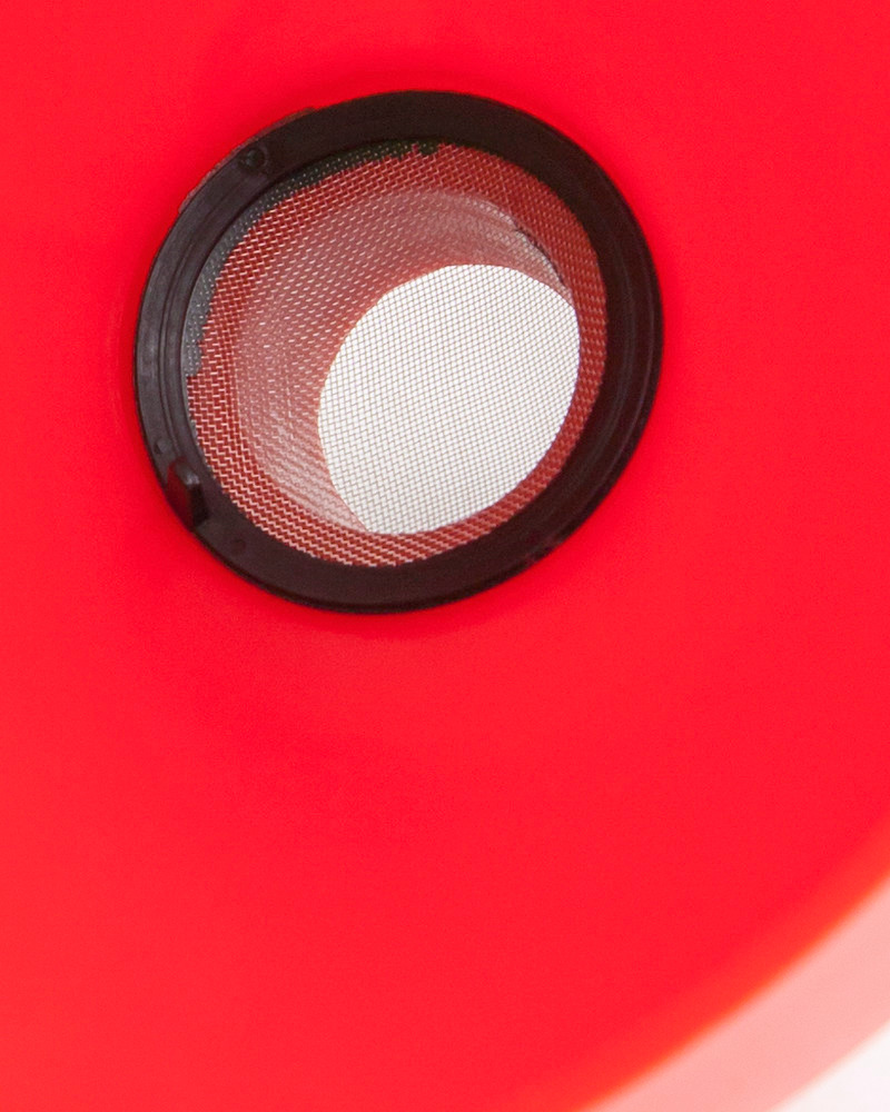 Låselig tromletragt af polyethylen (PE), til tromler med 60 mm udvendig gevind - 4