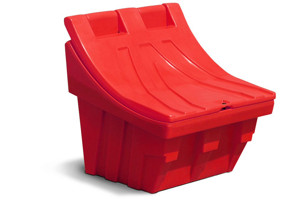 Grit container CS 50 of polyethylene (PE), stackable, red - 1