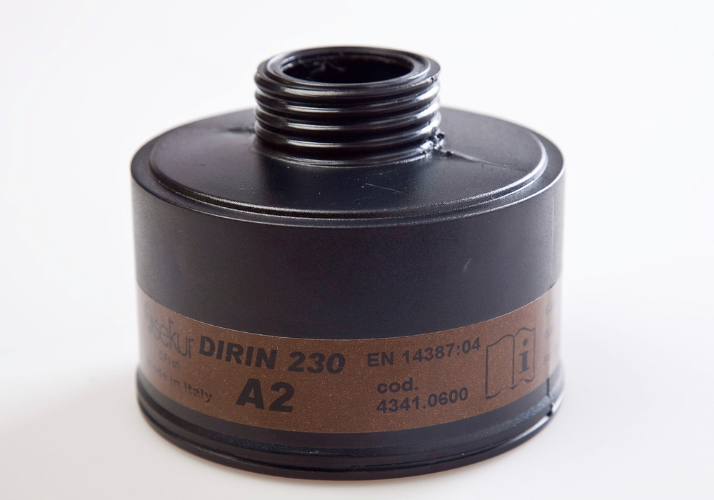Plynový filter 230 A2 pre tvárovú masku 330, 607, 607 TR a SFERA