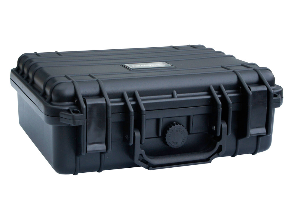 Protective case in plastic (PP), black, with foam inserts, 6 litre volume - 1