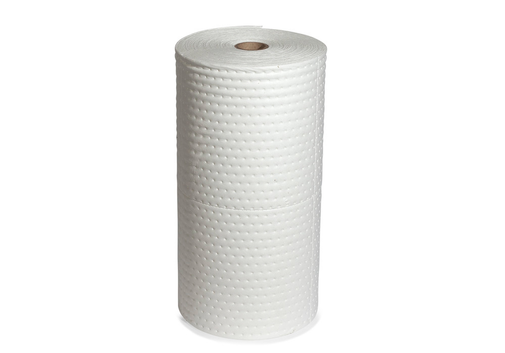 DENSORB Oil ab. materials, fleece roll for absorbing, Economy Single, heavy, 76 cm x 45 m - 1