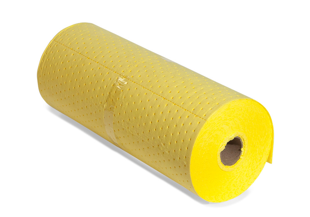 DENSORB Chemical ab. materials, fleece roll for absorbing, Economy Single, heavy, 76 cm x 45 m, 1 pc - 1