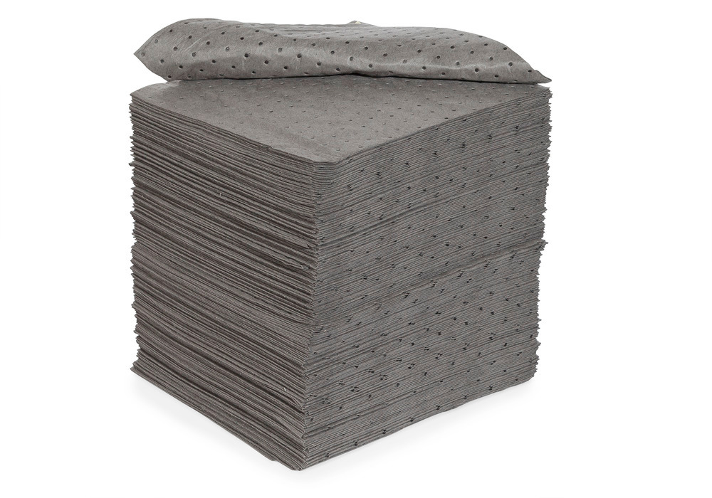 DENSORB Universal ab. materials, fleece mats, Economy Single, light, 37 x 40 cm, 200 pcs - 1