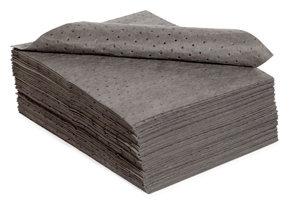 DENSORB Universal ab. materials, fleece mats, Economy Single, light, 40 x 50 cm, 100 pcs - 1