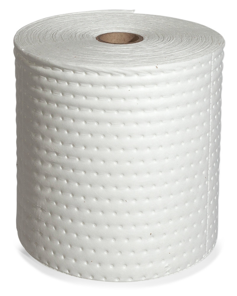 DENSORB Oil ab. materials, fleece rolls for absorbing, Economy Single, heavy, 38 cm x 45 m, 2 pcs - 1