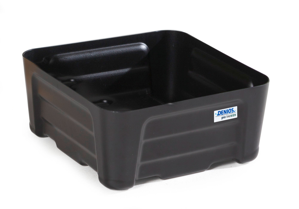 Vasca pro-line in polietilene (PE) per piccole confezioni, senza grigliato, 24 litri, 400x400x180 - 1