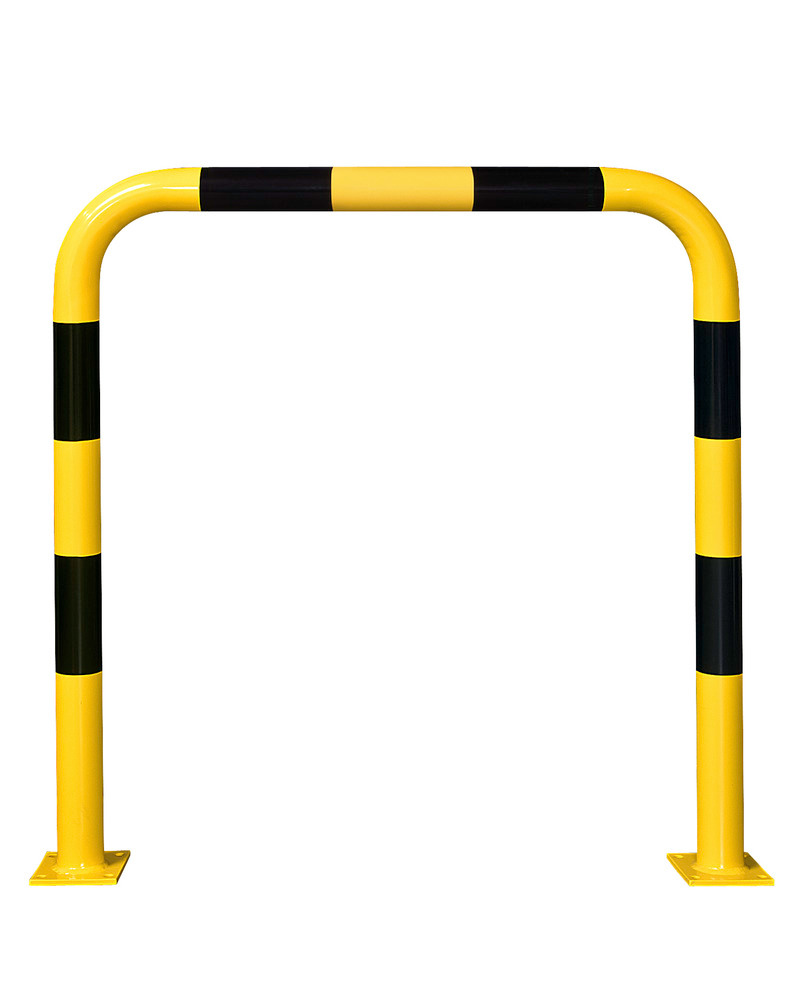 Barriera paracolpi R 12.10 per l'interno, 1000 x 1200 mm, verniciata gialla - 1