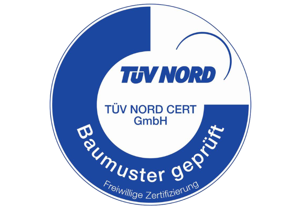TÜV Nord CERT GmbH Baumuster geprüft 