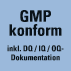 Logo GMP konform inkl. DQ/IQ/OQ- Dokumentation