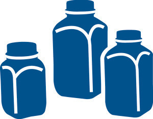 Butelki plastikowe i małe pojemniki