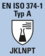 Logo EN ISO 374-1 Typ A JKLNPT